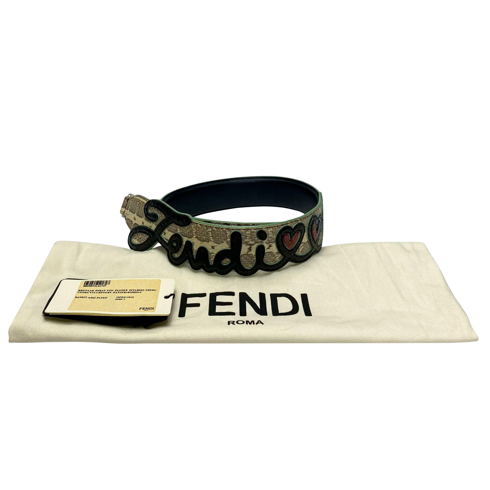 Alça Fendi Píton