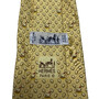 Gravata Hermès Amarela