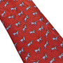 Gravata Hermès Vermelha