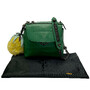 Bolsa Fendi W / Anana's Keychain Couro Verde