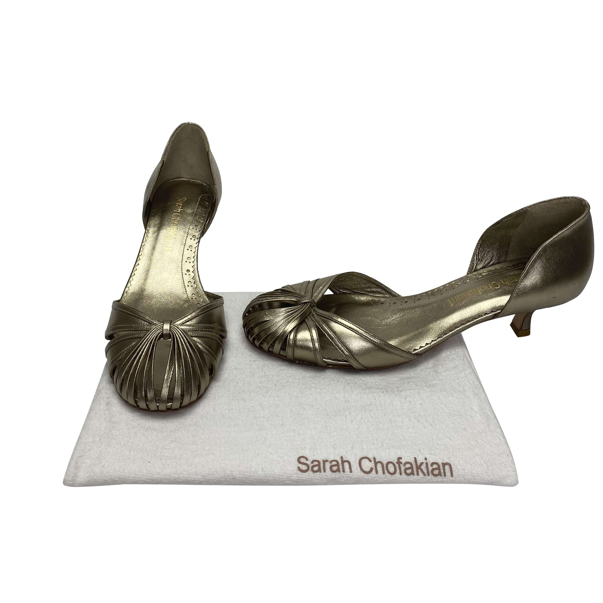 Sandália Sarah Chofakian Metalizada