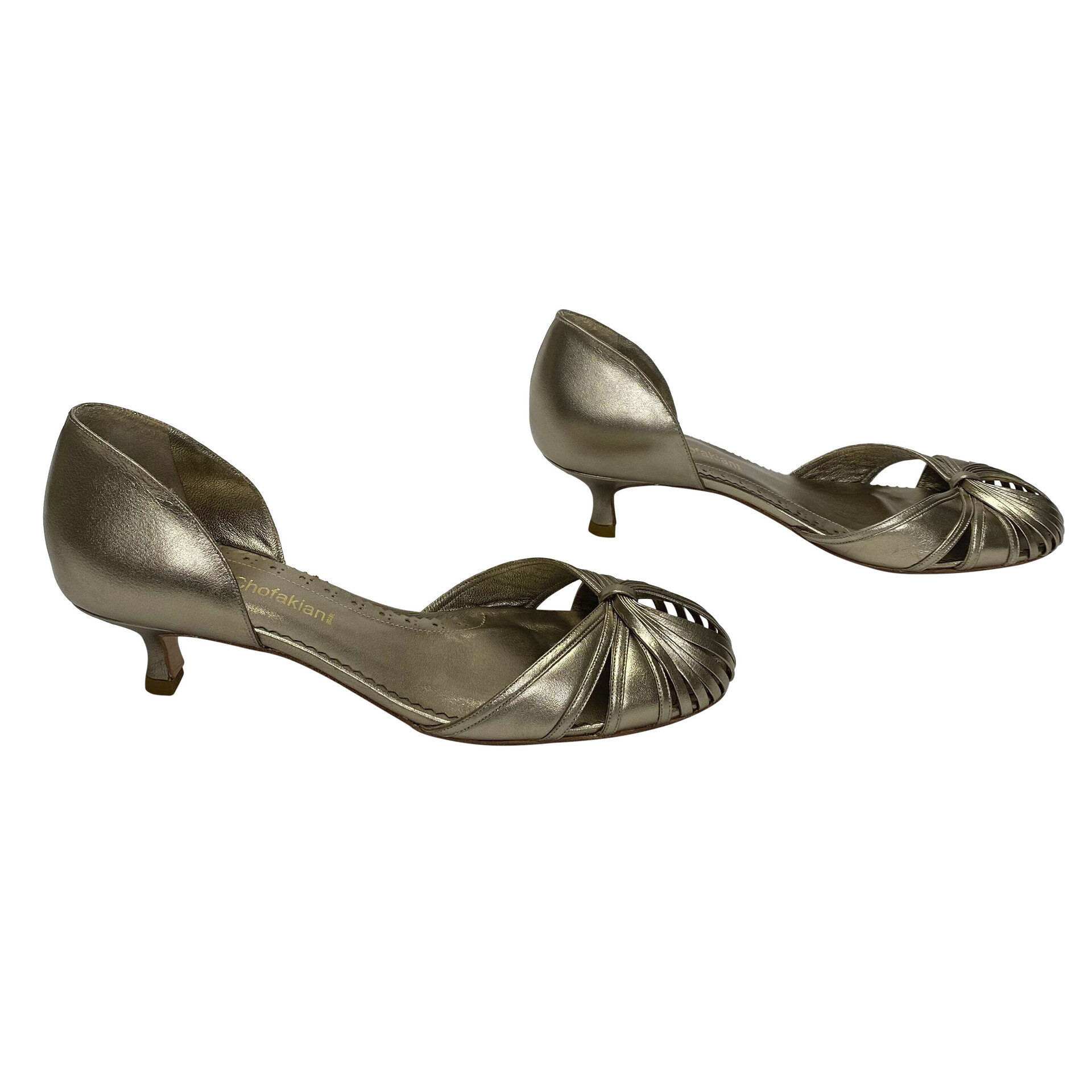 Sandália Sarah Chofakian Metalizada