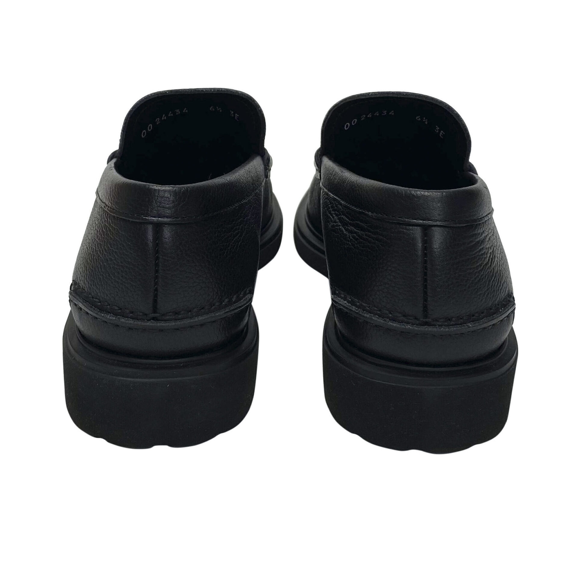 Mocassim Salvatore Ferragamo Couro Preto