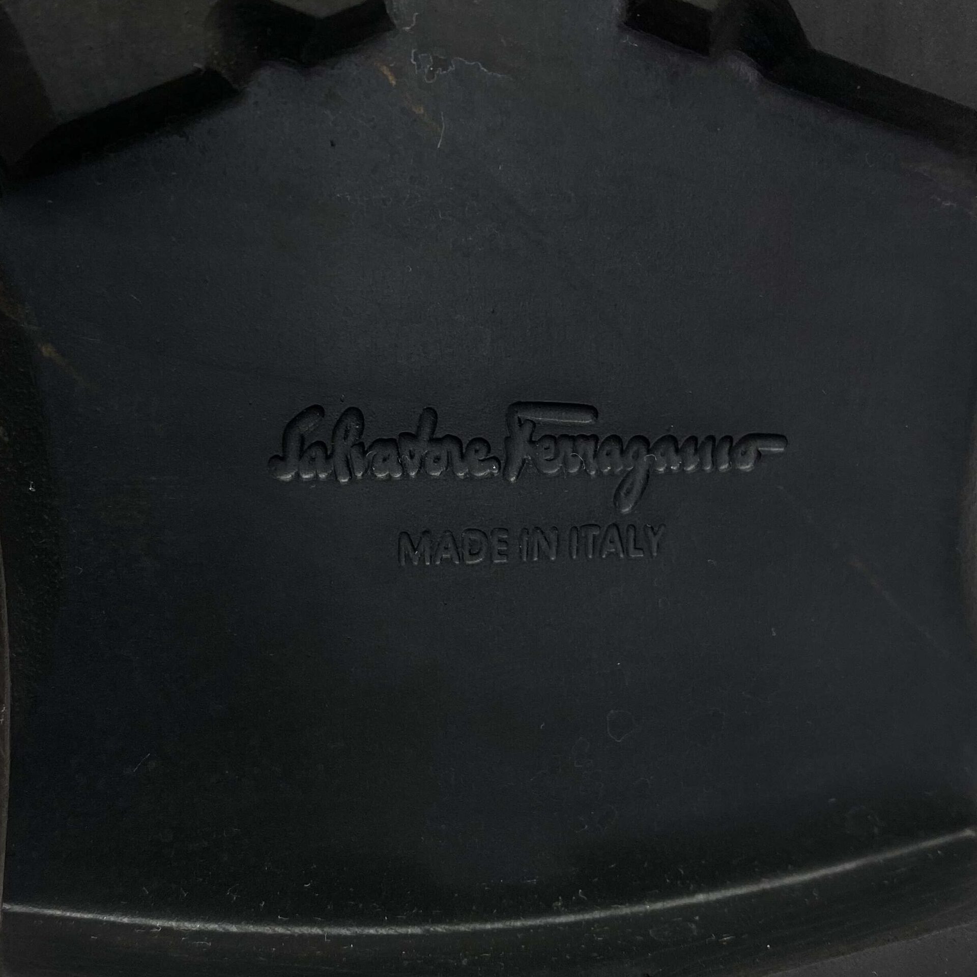 Mocassim Salvatore Ferragamo Couro Preto