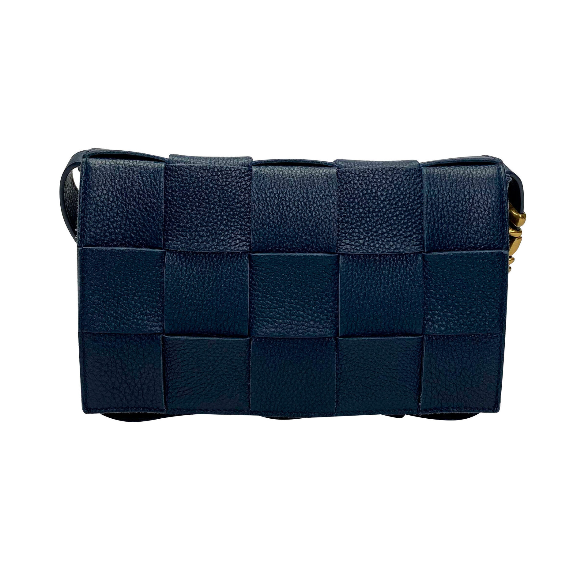 Bolsa Bottega Veneta Cassette Azul Marinho