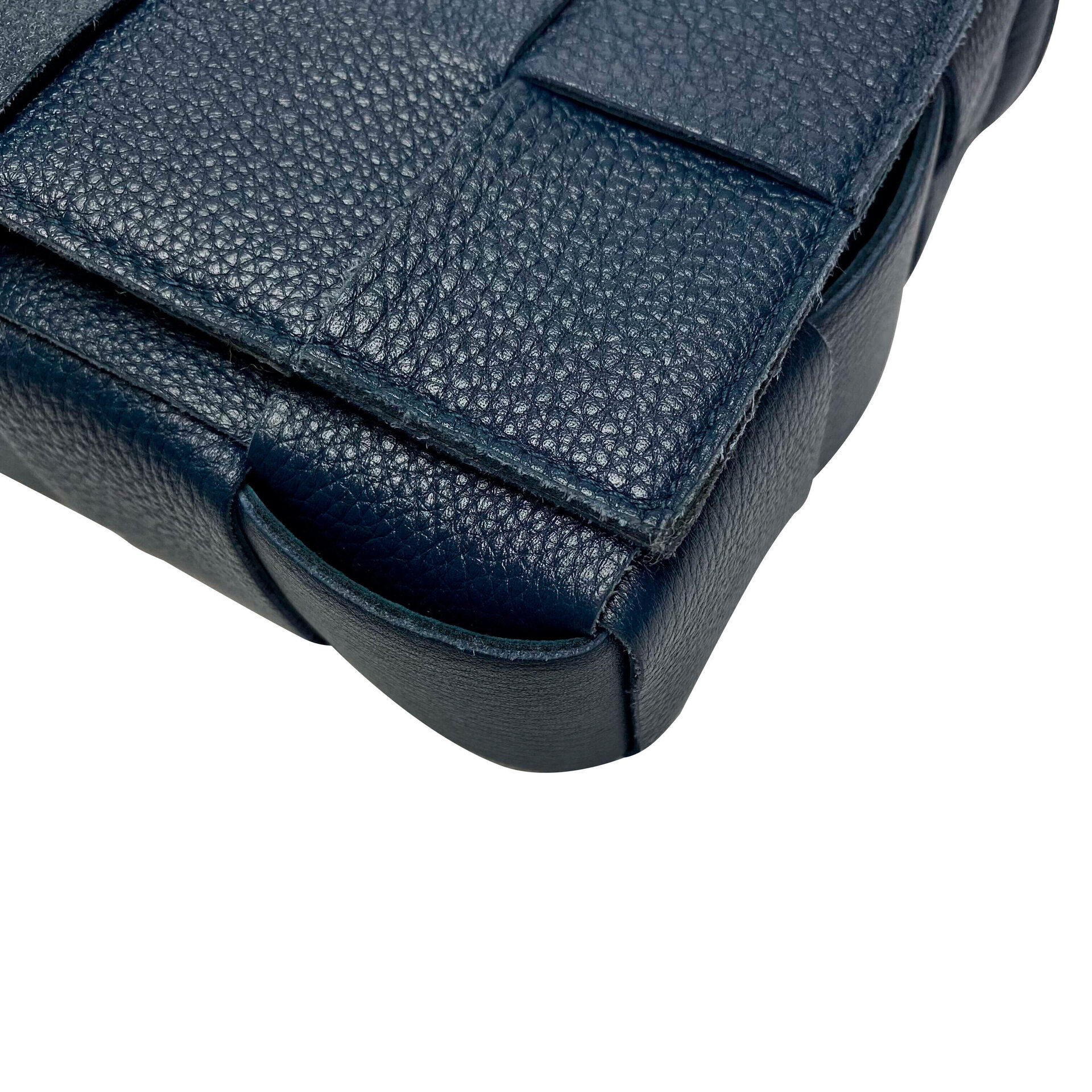 Bolsa Bottega Veneta Cassette Azul Marinho