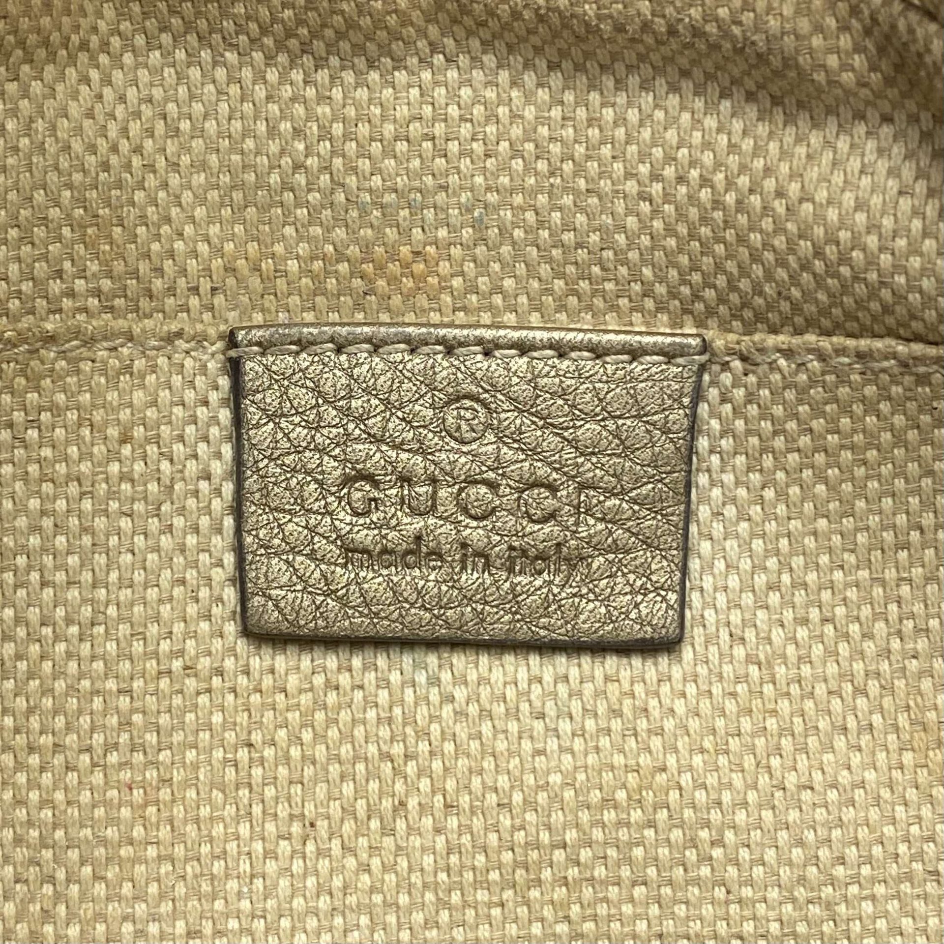 Bolsa Gucci Soho Disco Metalizada