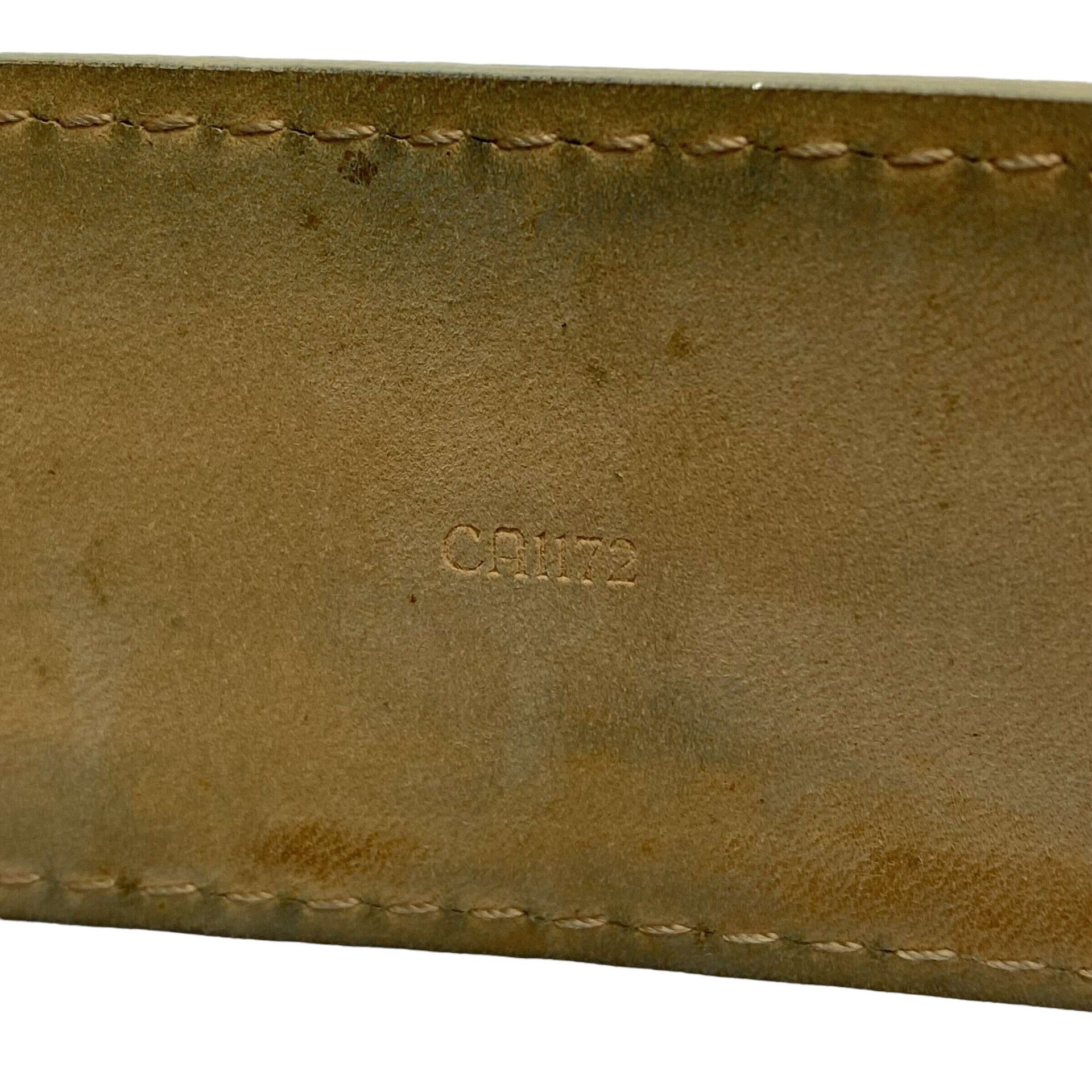 Cinto Louis Vuitton Damier Azur