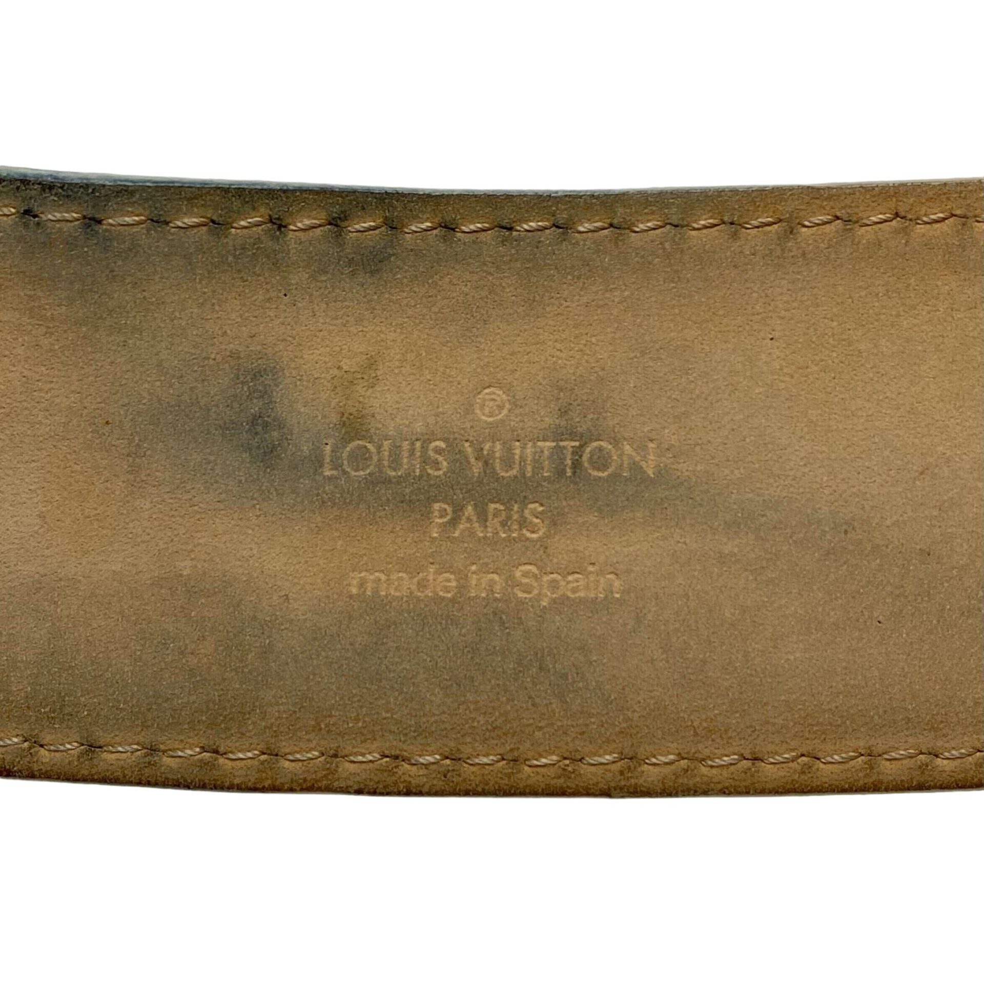 Cinto Louis Vuitton Damier Azur