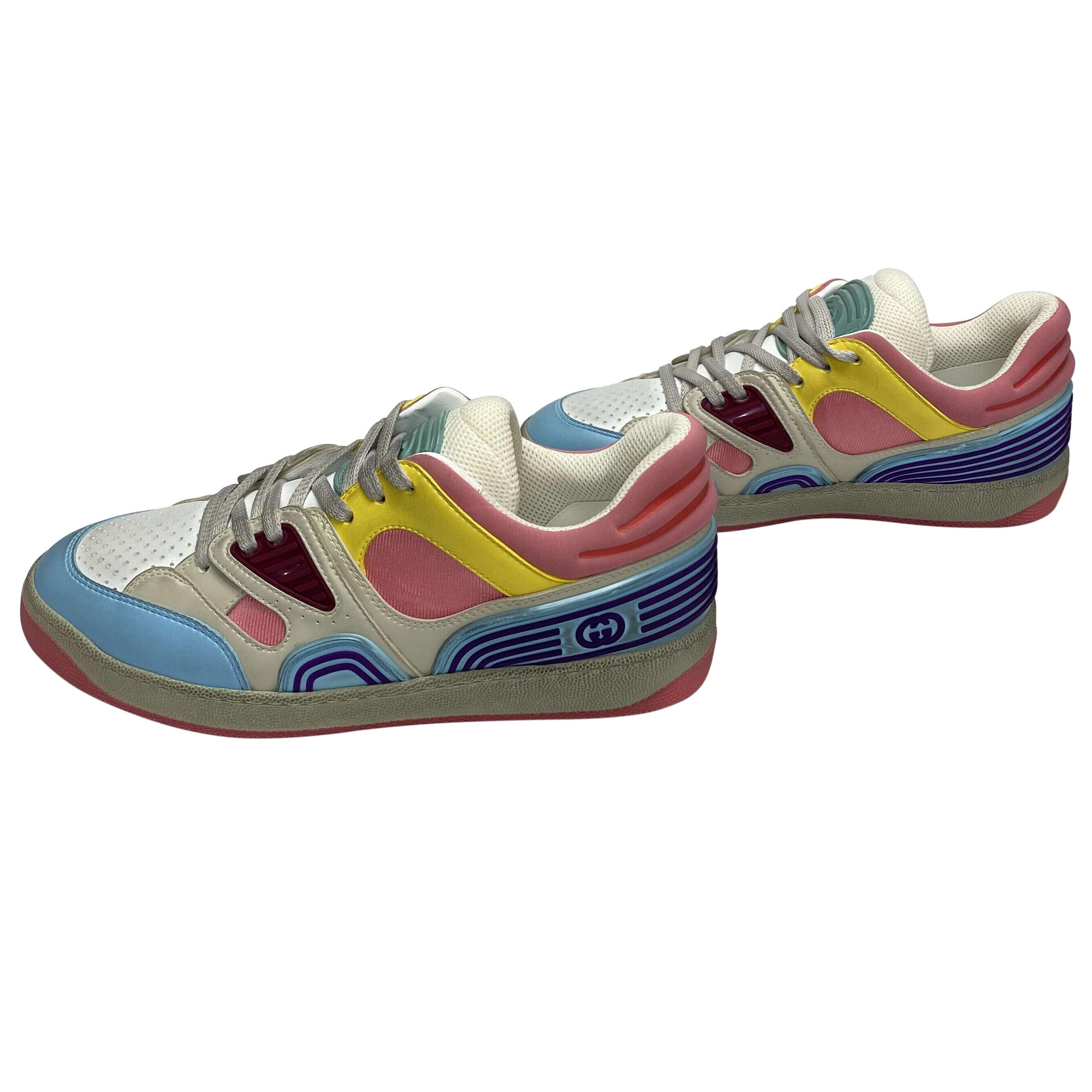 Tênis Gucci Basket Multicolor