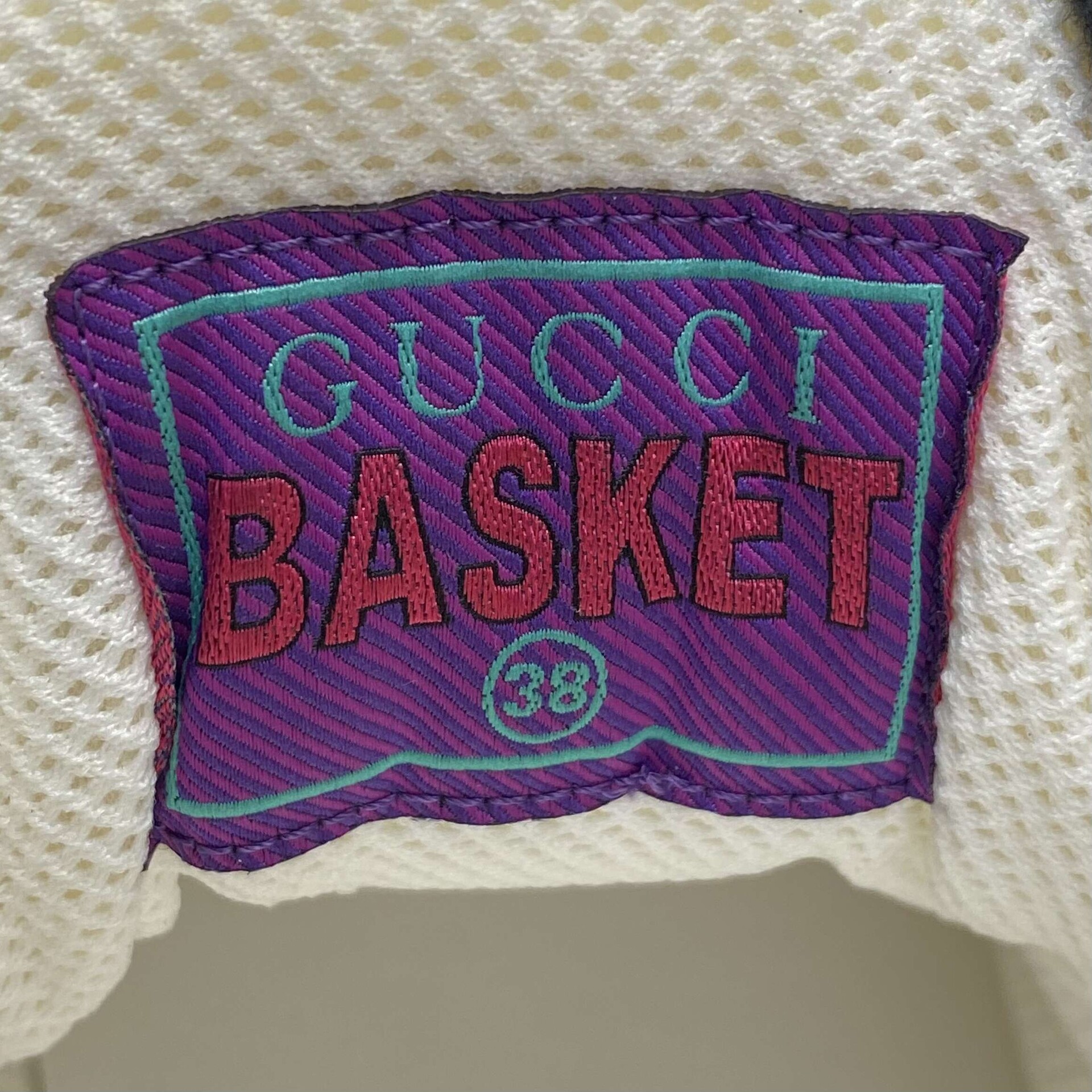 Tênis Gucci Basket Multicolor