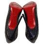 Sapato Christian Louboutin Glitter Preto