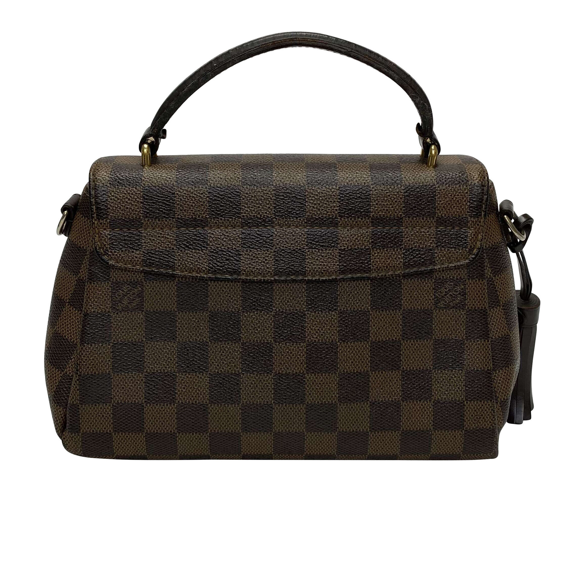 Bolsa Louis Vuitton Croisette Damier Ébène
