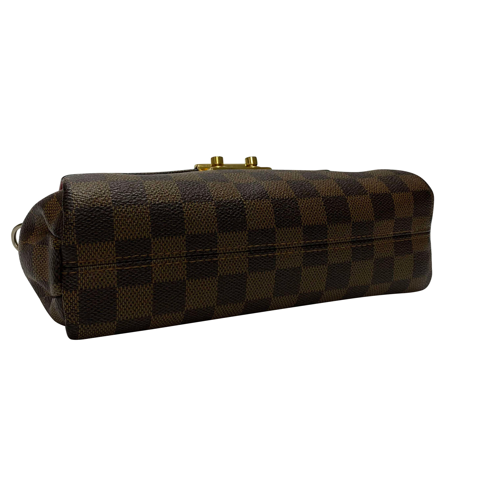 Bolsa Louis Vuitton Croisette Damier Ébène