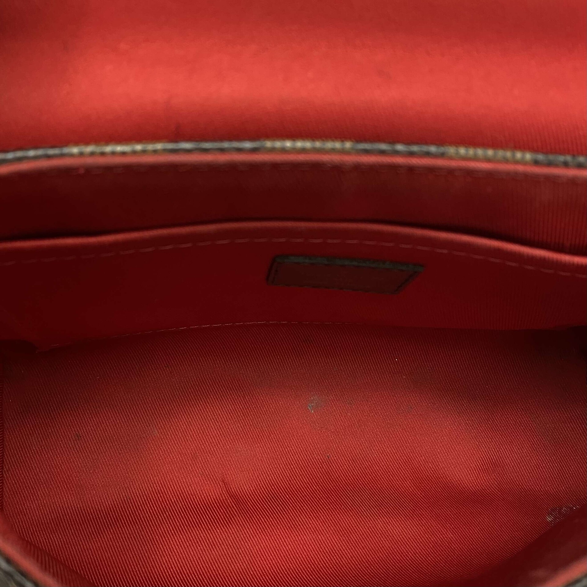 Bolsa Louis Vuitton Croisette Damier Ébène