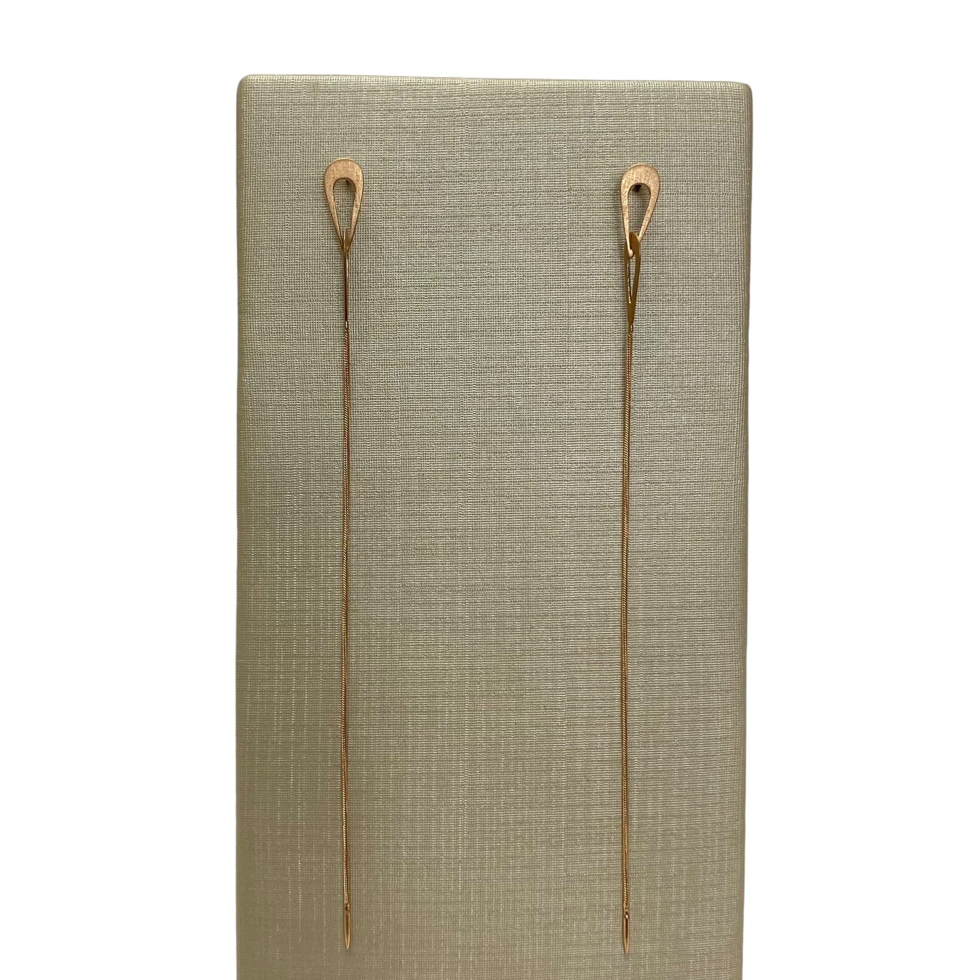 Par de Brincos Fagulha Ouro Rose