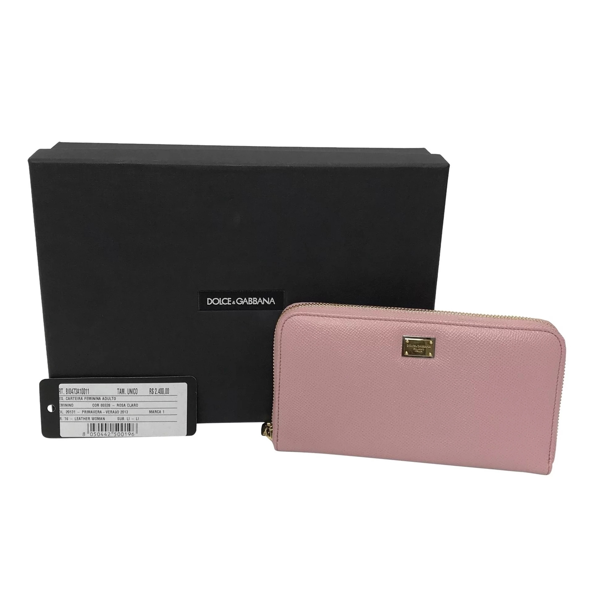 Carteira Dolce & Gabbana Couro Rosa