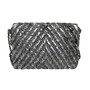 Bolsa Chanel Metallic Lame Chevron