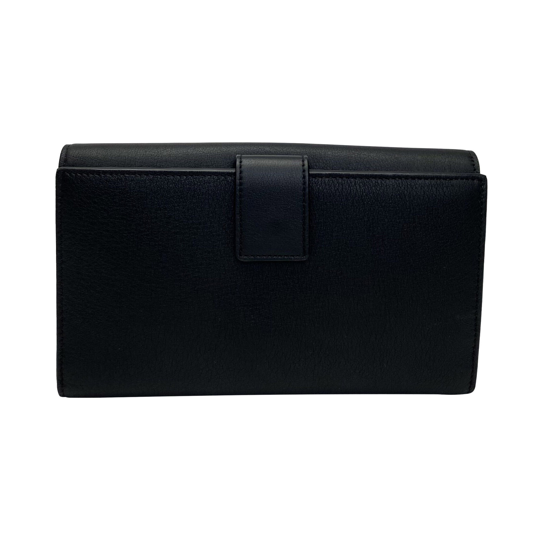 Carteira Fendi Peekaboo Preta