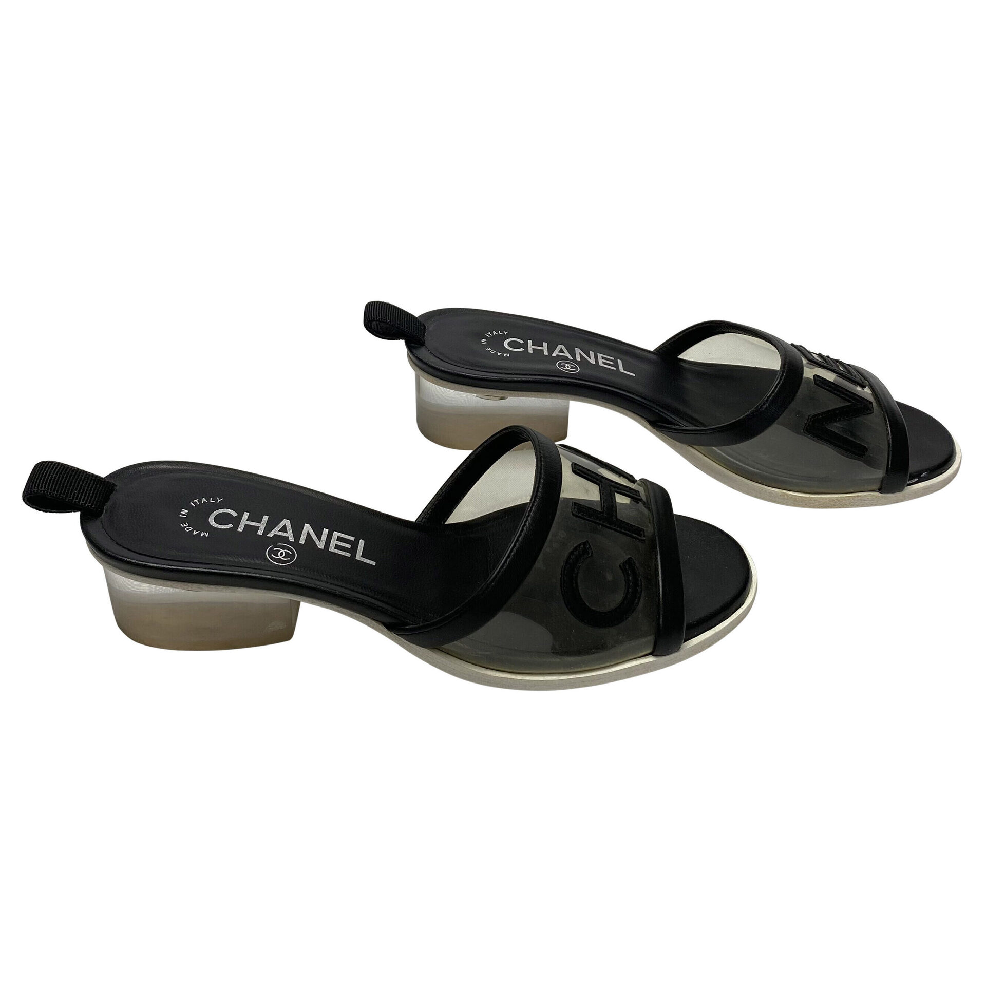 Mule Chanel PVC