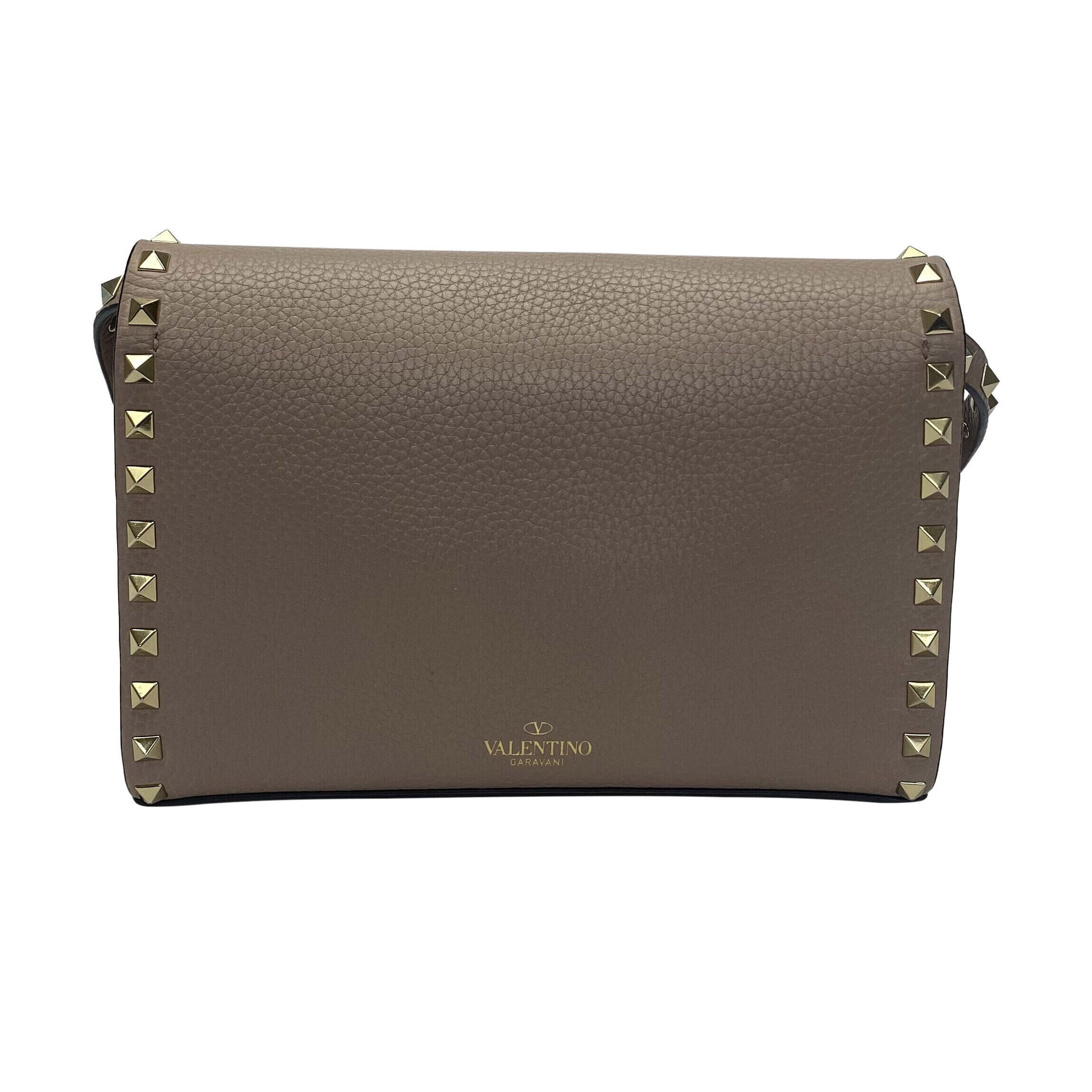 Bolsa Valentino Garavani Rockstud Nude