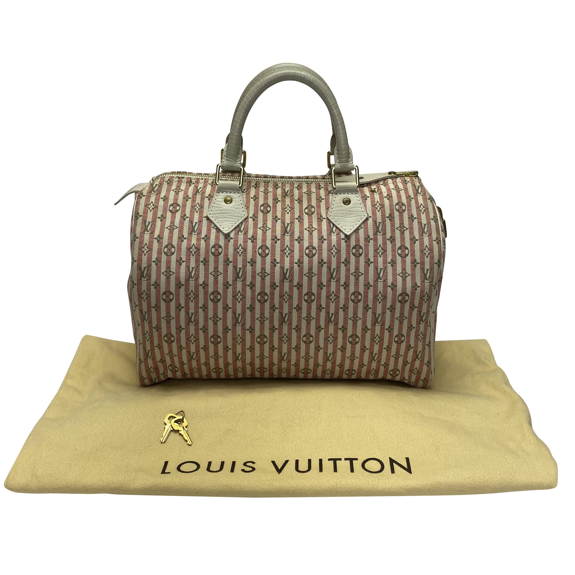 Bolsa Louis Vuitton Speedy 30 Mini Lin Croisette