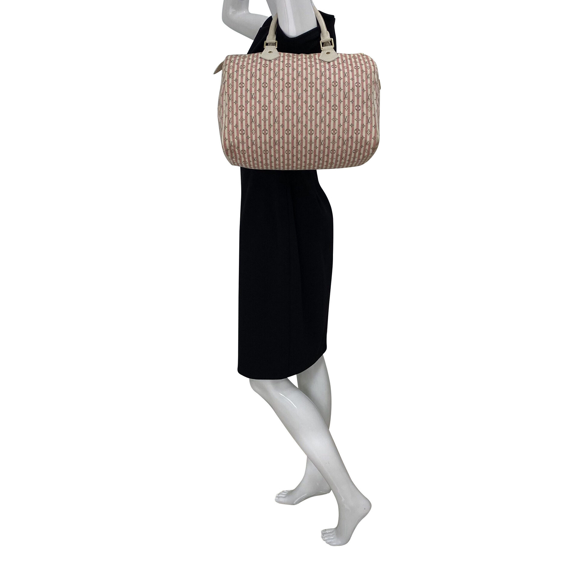 Bolsa Louis Vuitton Speedy 30 Mini Lin Croisette