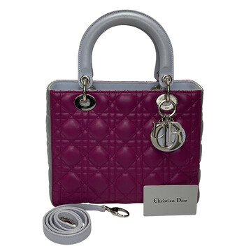 Bolsa Christian Dior Lady Dior Tricolor