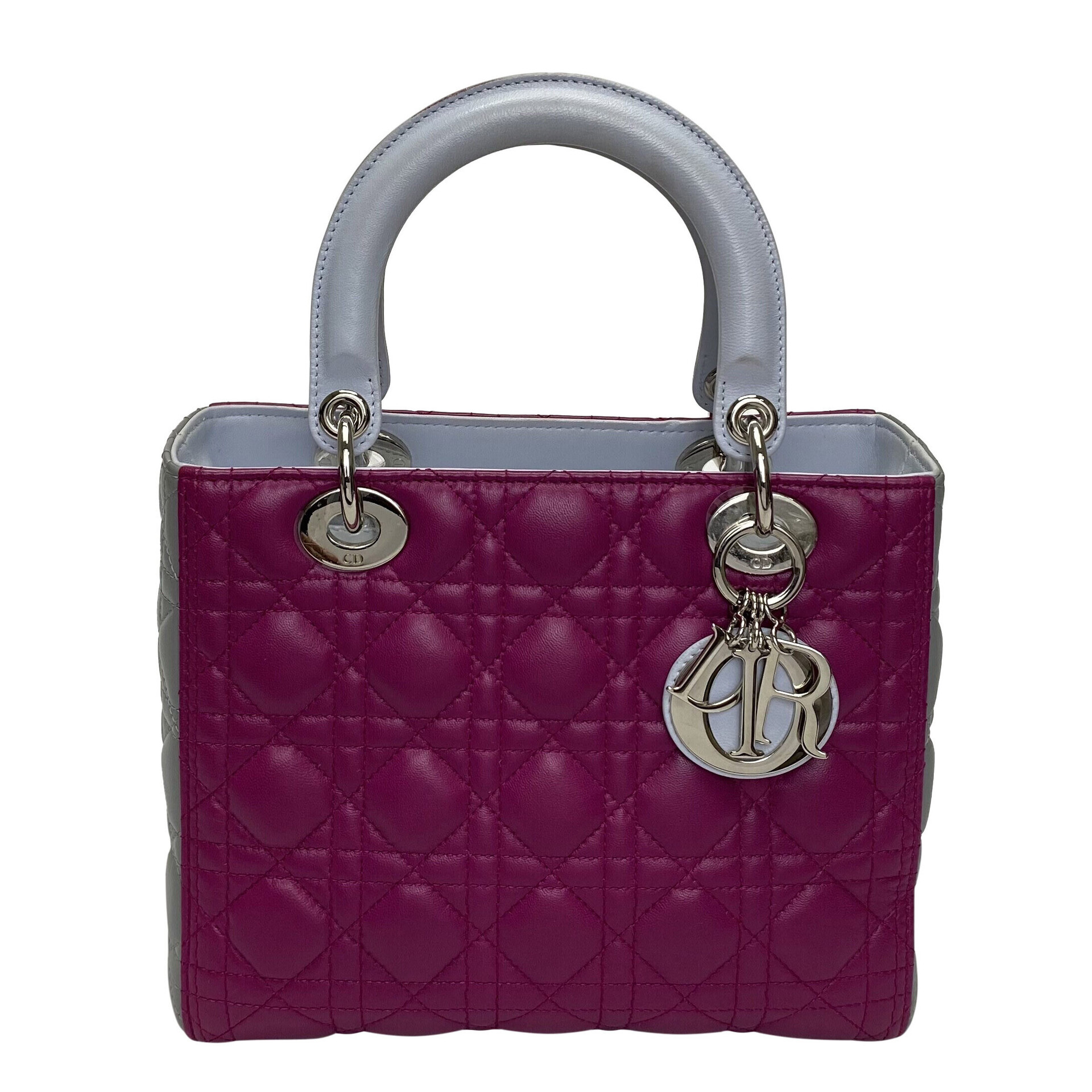 Bolsa Christian Dior Lady Dior Tricolor