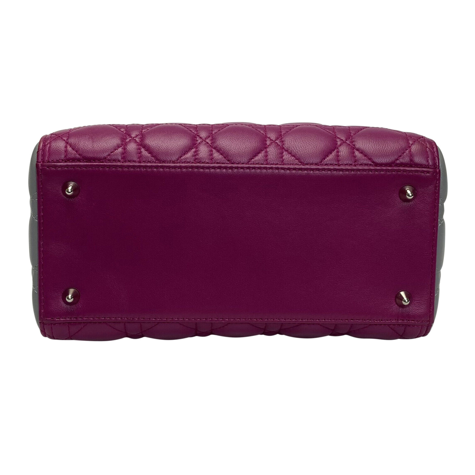 Bolsa Christian Dior Lady Dior Tricolor