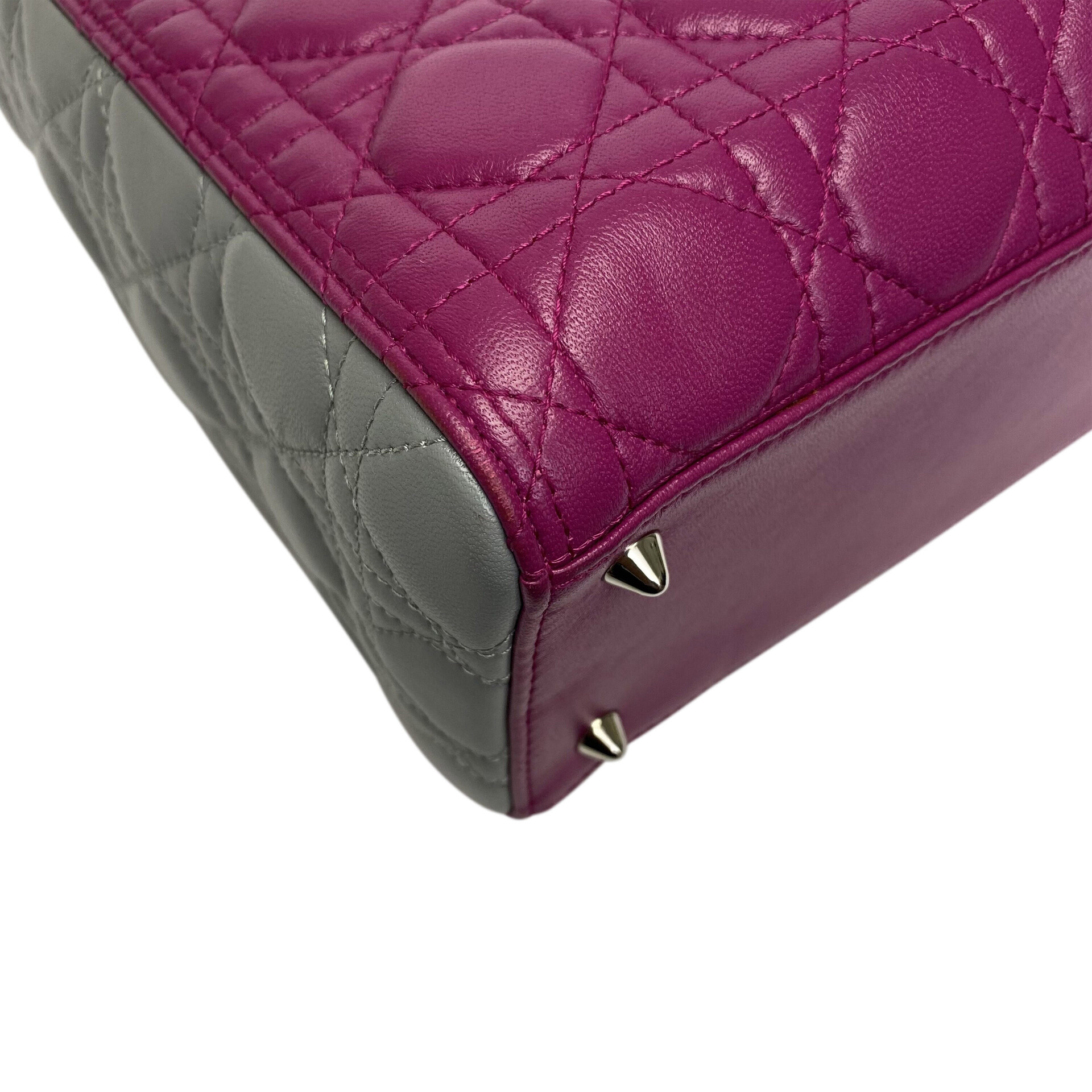 Bolsa Christian Dior Lady Dior Tricolor