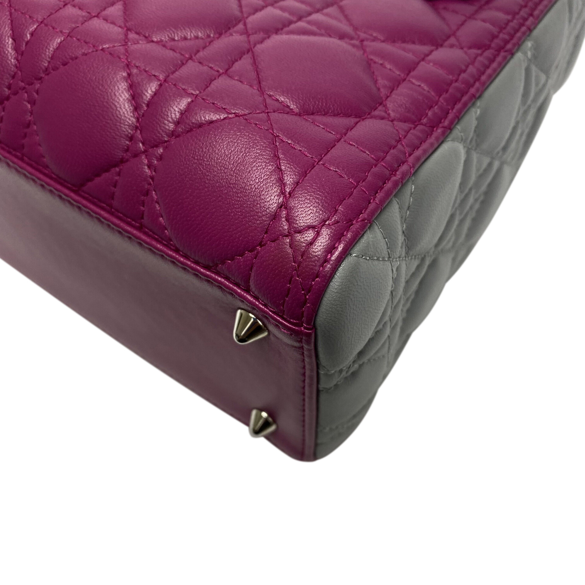 Bolsa Christian Dior Lady Dior Tricolor