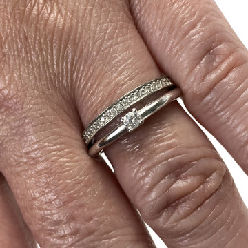 Anel Vivara Solitário Forever