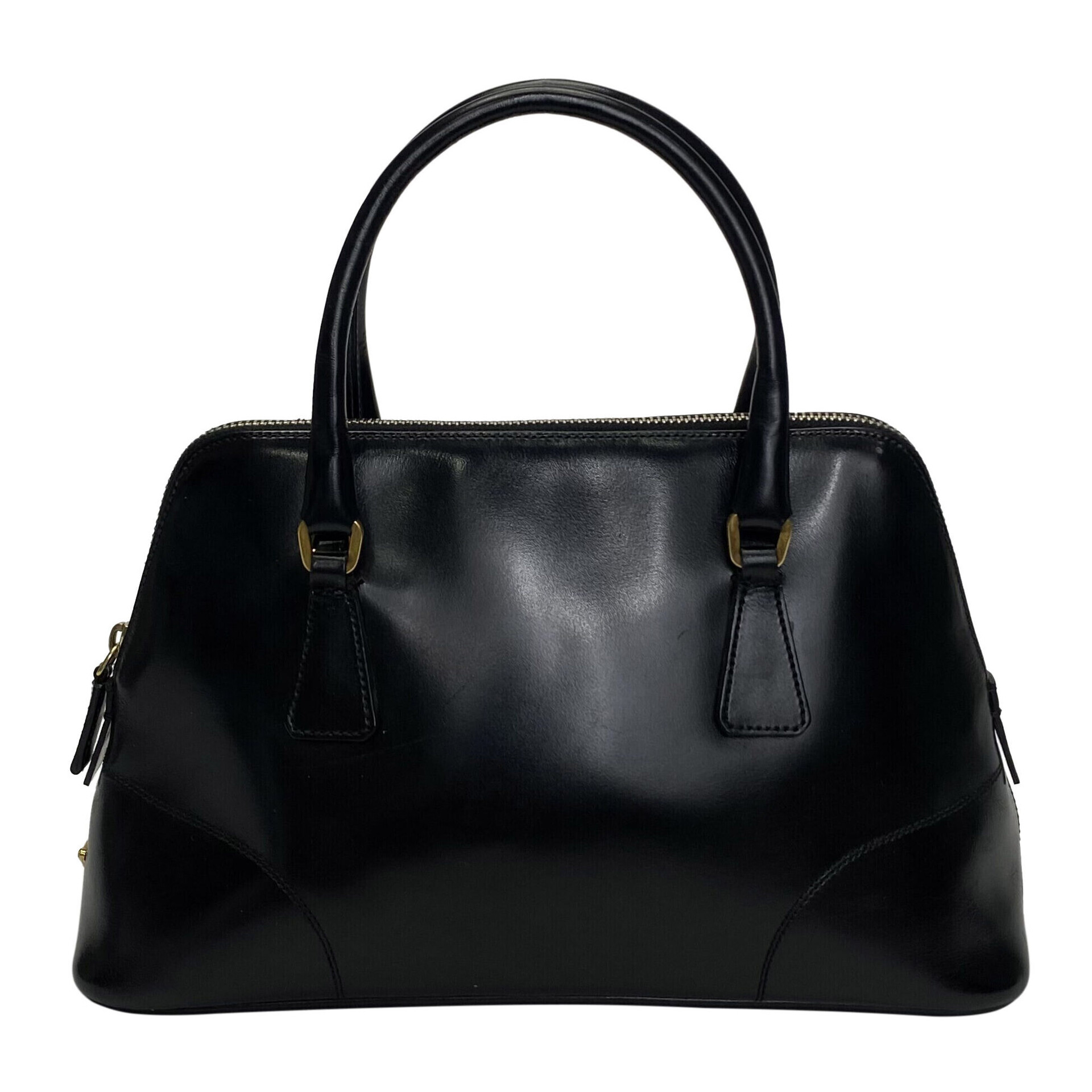 Bolsa Prada Couro Preta