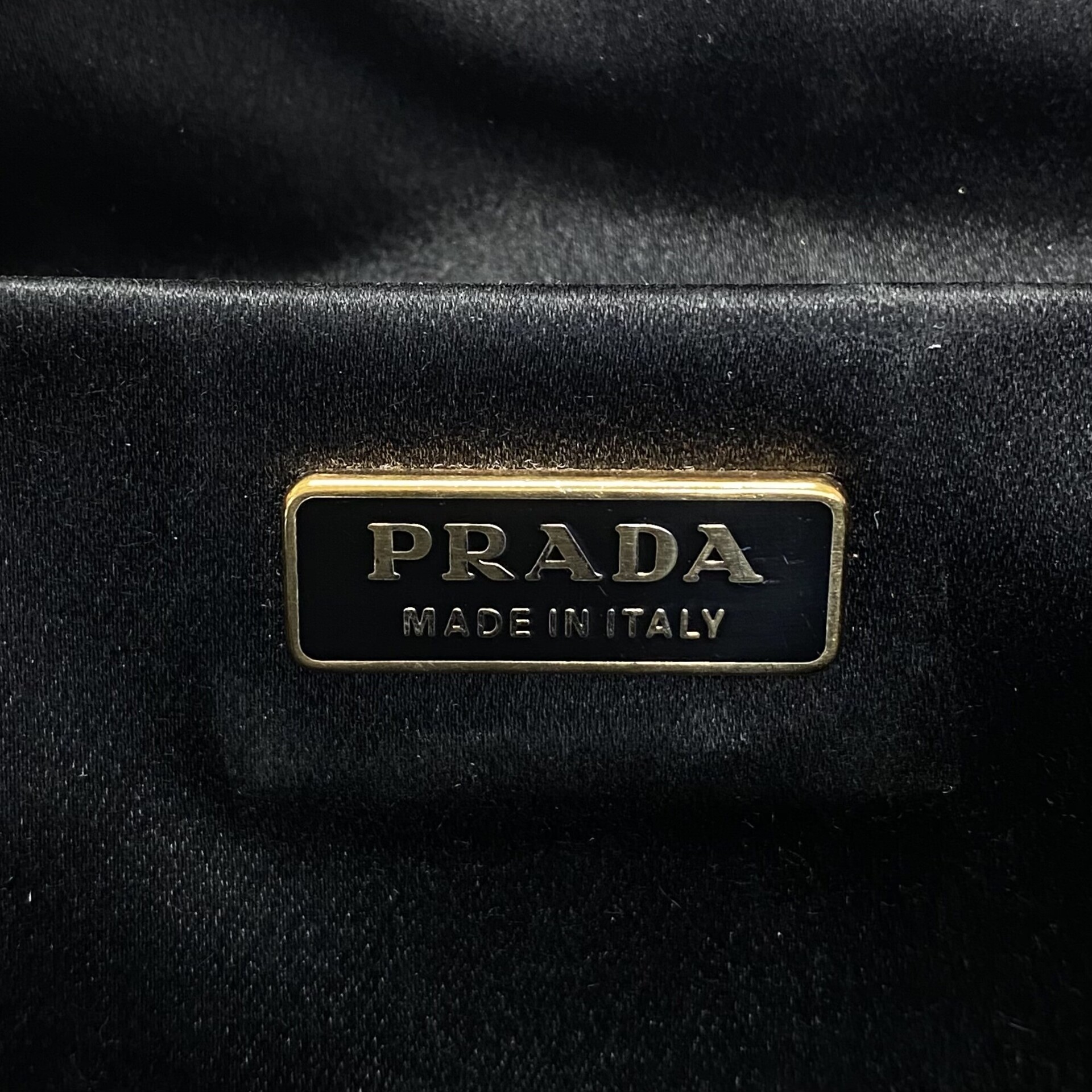 Bolsa Prada Couro Preta