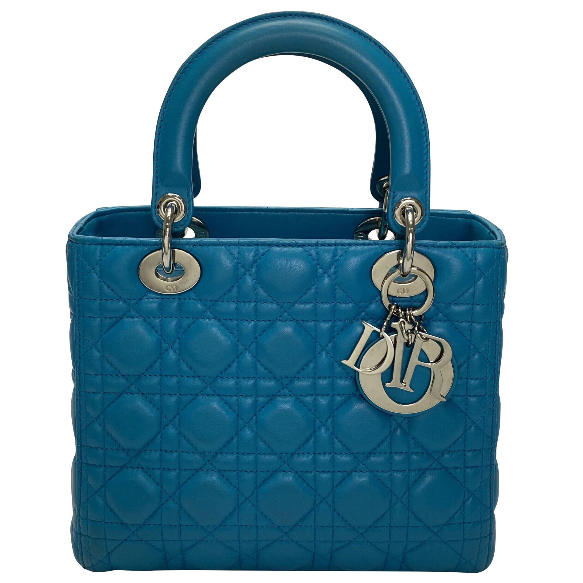 Bolsa Christian Dior Lady Dior Azul