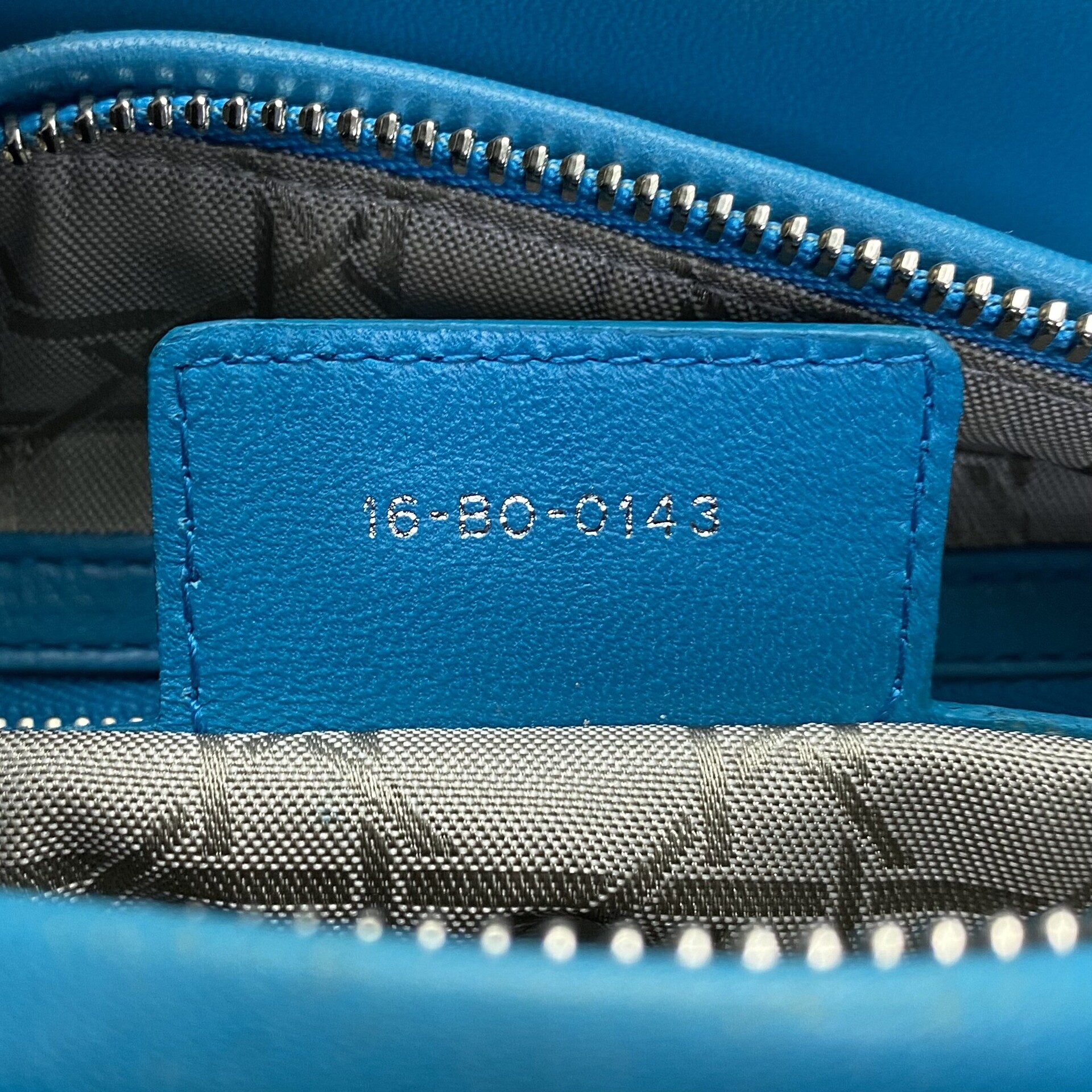 Bolsa Christian Dior Lady Dior Azul