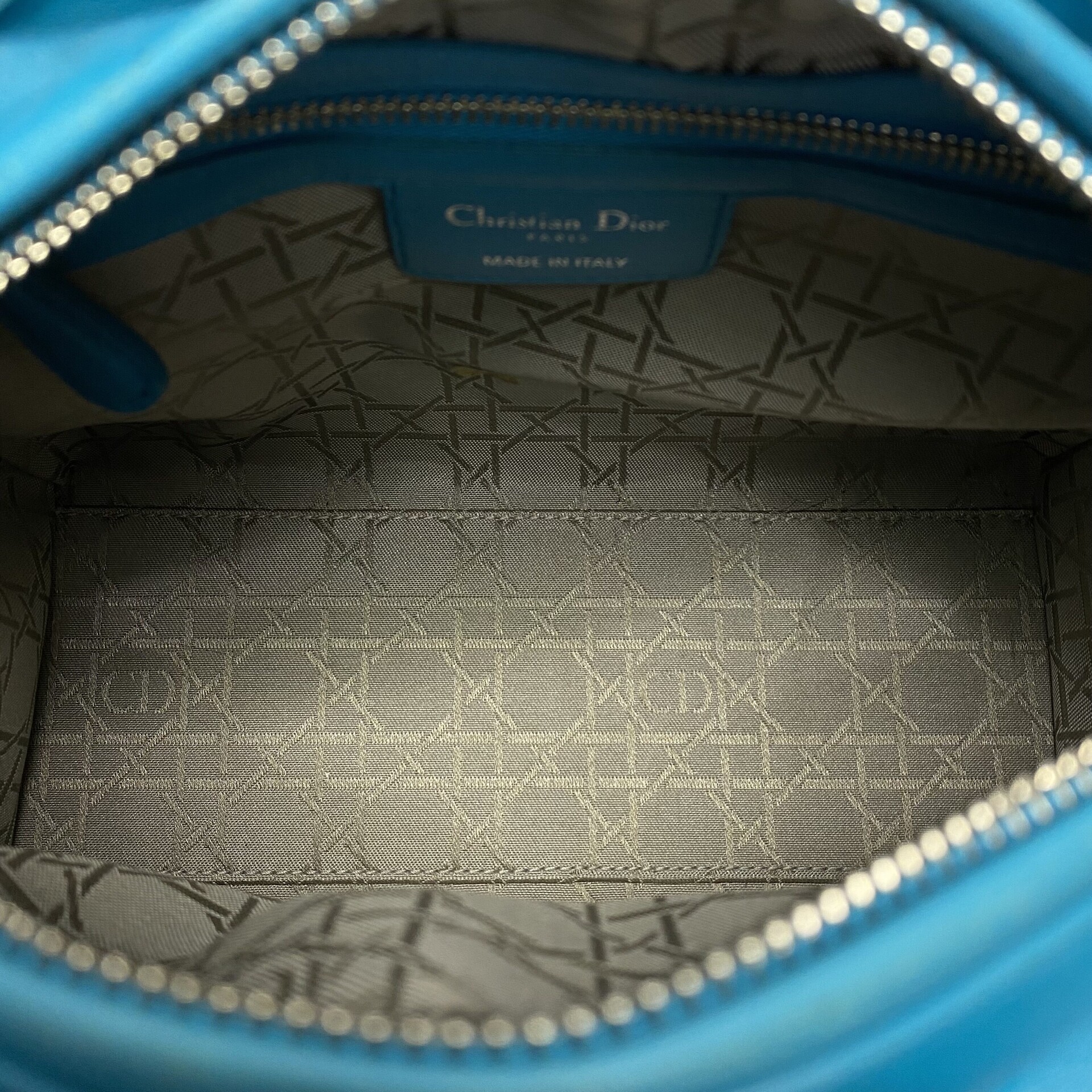 Bolsa Christian Dior Lady Dior Azul