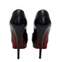 Peep Toe Christian Louboutin Verniz Preto