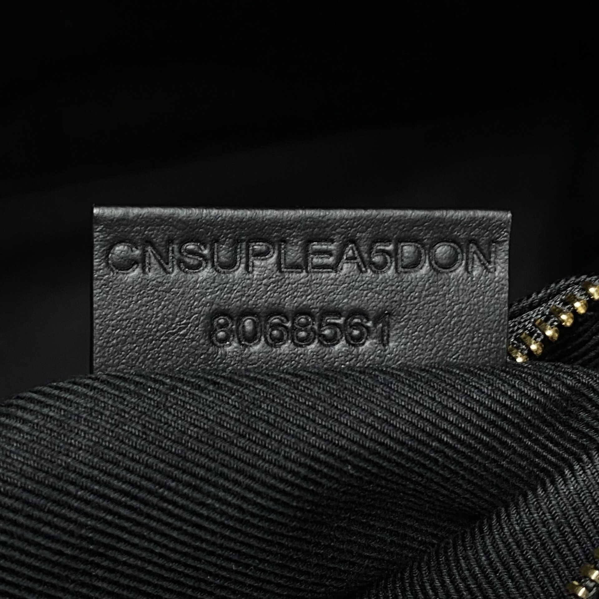 Bolsa Burberry Banner Couro Cinza Pequena