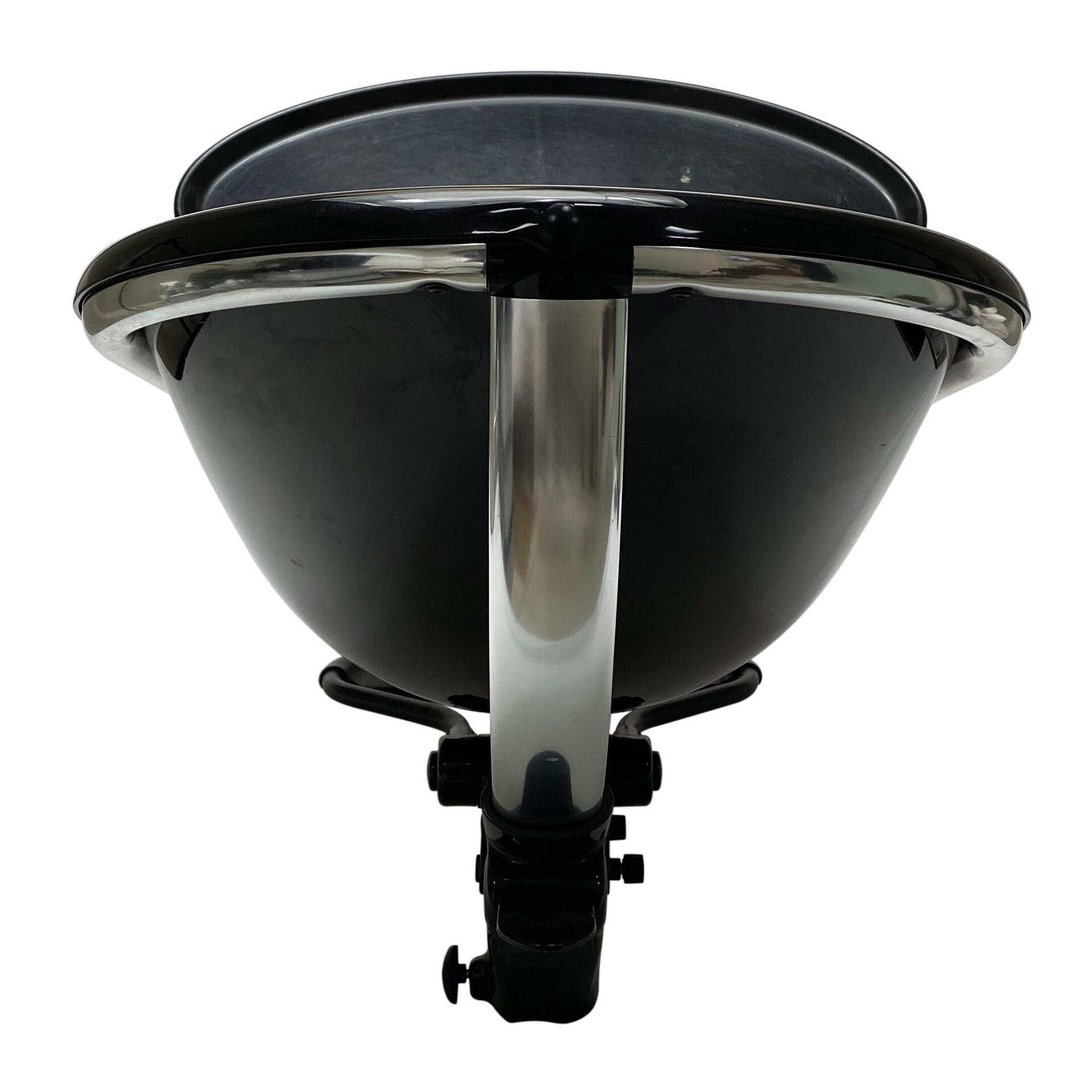 Cadeira de Alimentação Infantil Mima Moon Preta & Caramelo