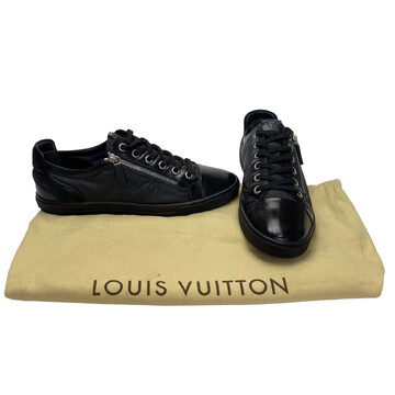 Tênis Louis Vuitton Zip Up Preto
