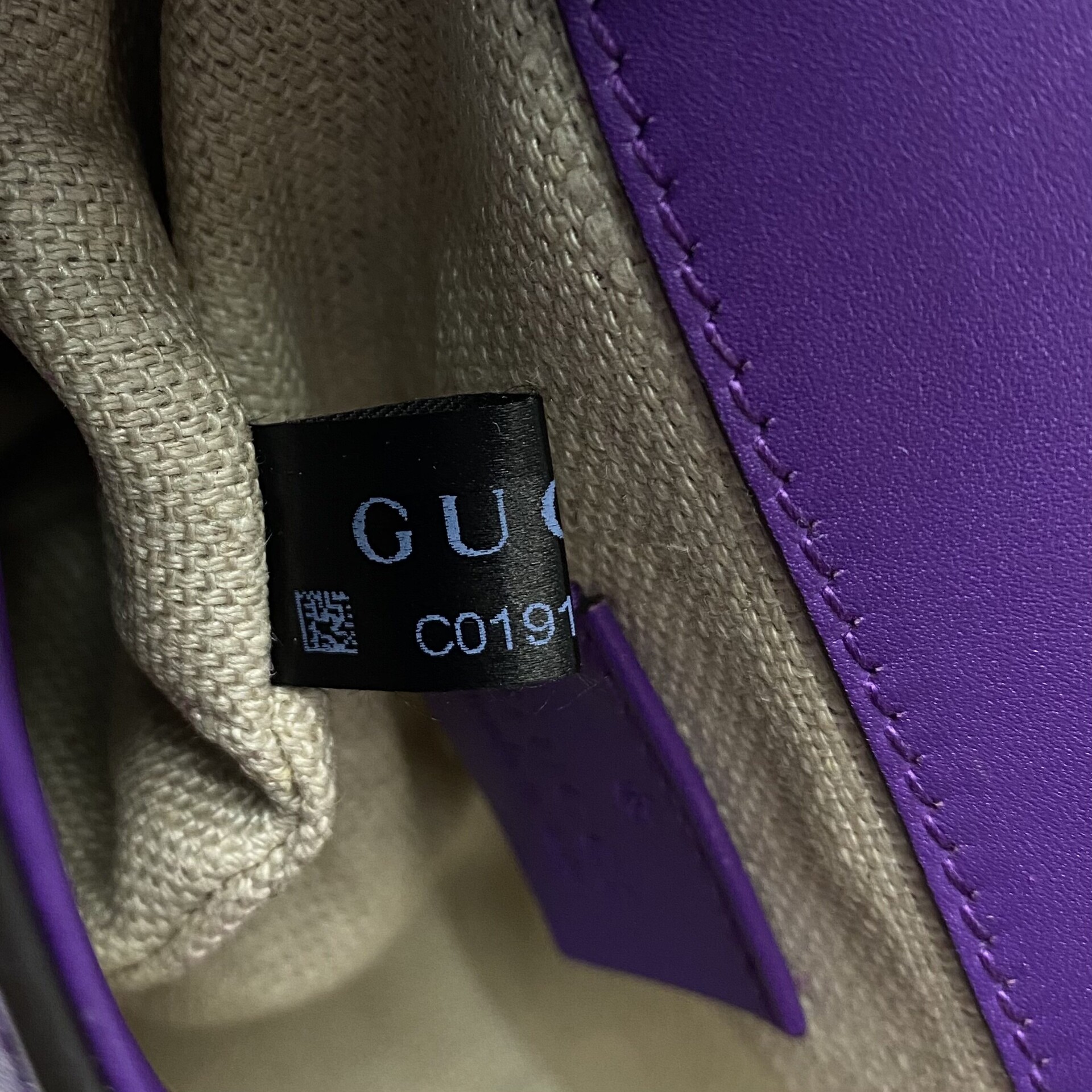 Bolsa Gucci Horsebit 1955 Roxa