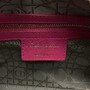 Bolsa Christian Dior Lady Dior Couro Pink