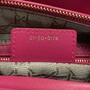 Bolsa Christian Dior Lady Dior Couro Pink
