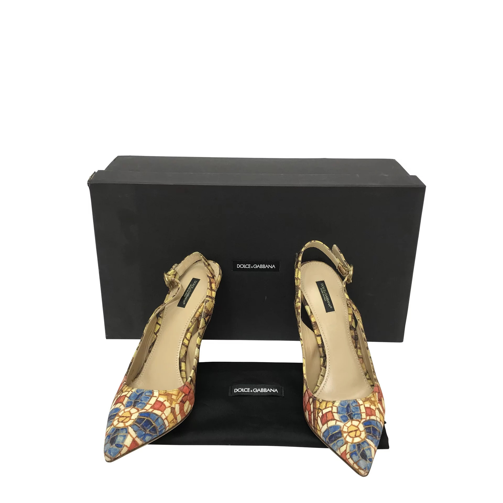 Sapato Dolce & Gabbana Estampa de Mosaico