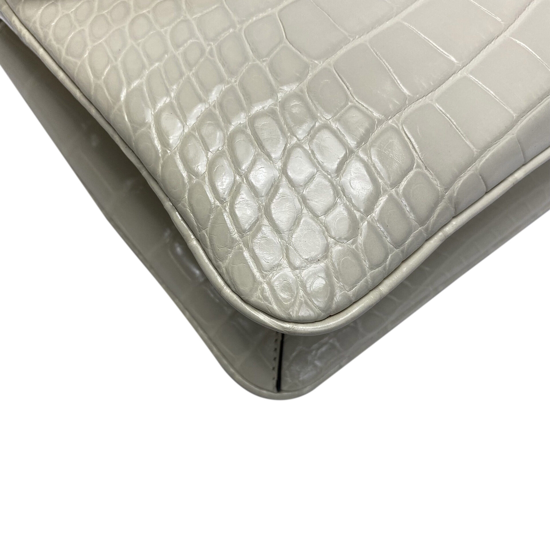 Bolsa Gucci Rajah American Alligator Croco