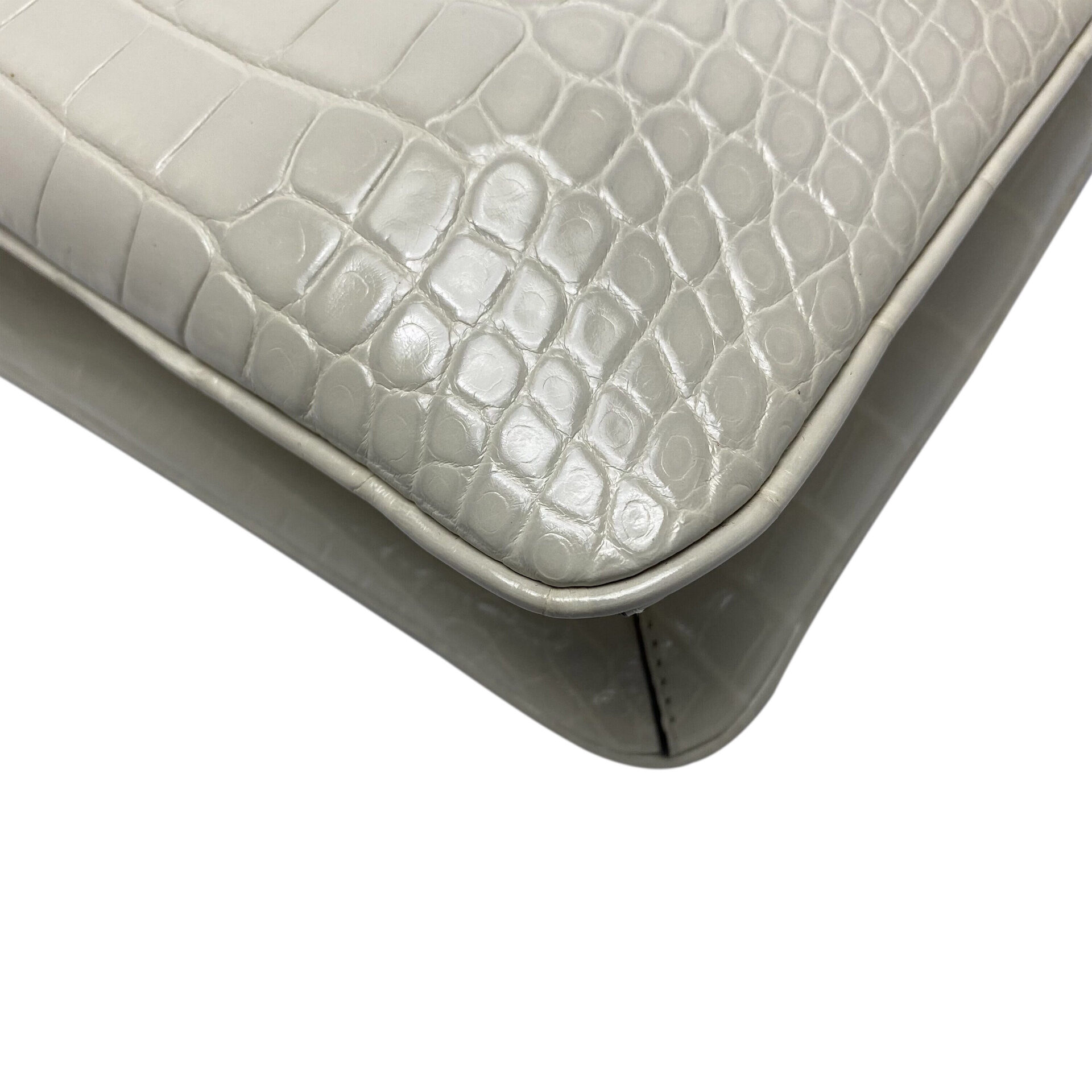 Bolsa Gucci Rajah American Alligator Croco