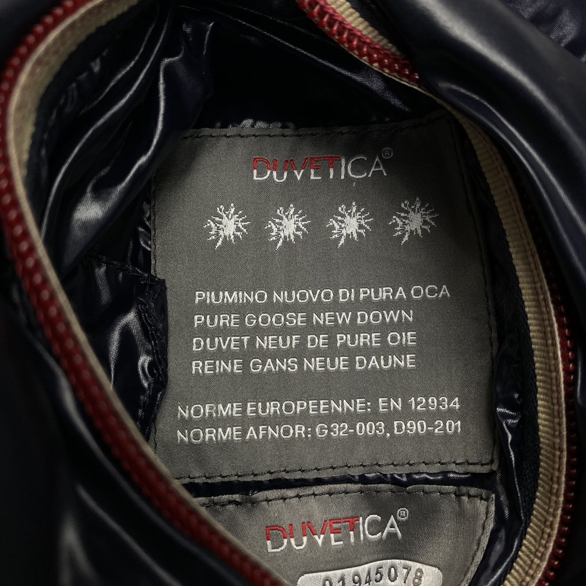 Jaqueta Duvetica Infantil Azul Marinho