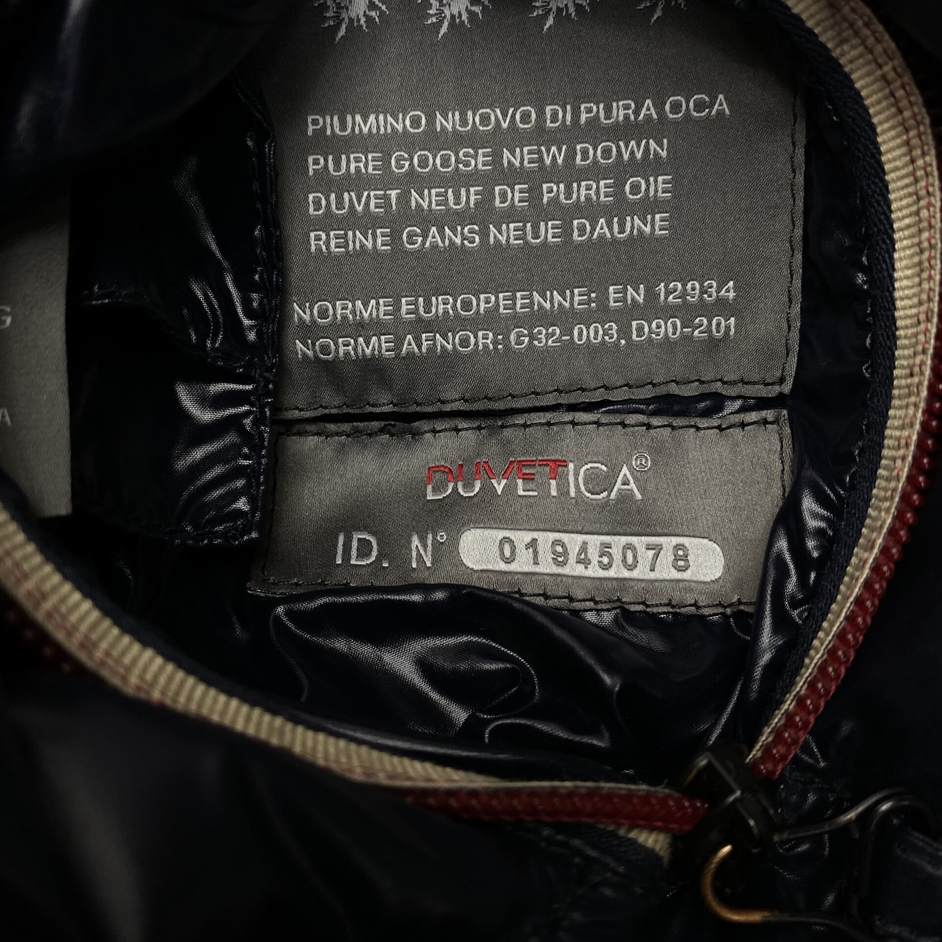 Jaqueta Duvetica Infantil Azul Marinho